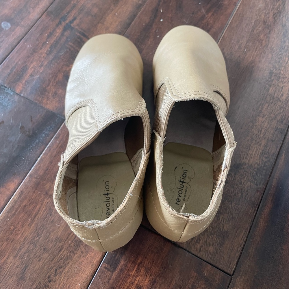 Revolution Premium Stretch Tap Boot, Dark tan, kids size 1